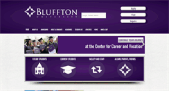 Desktop Screenshot of bluffton.edu